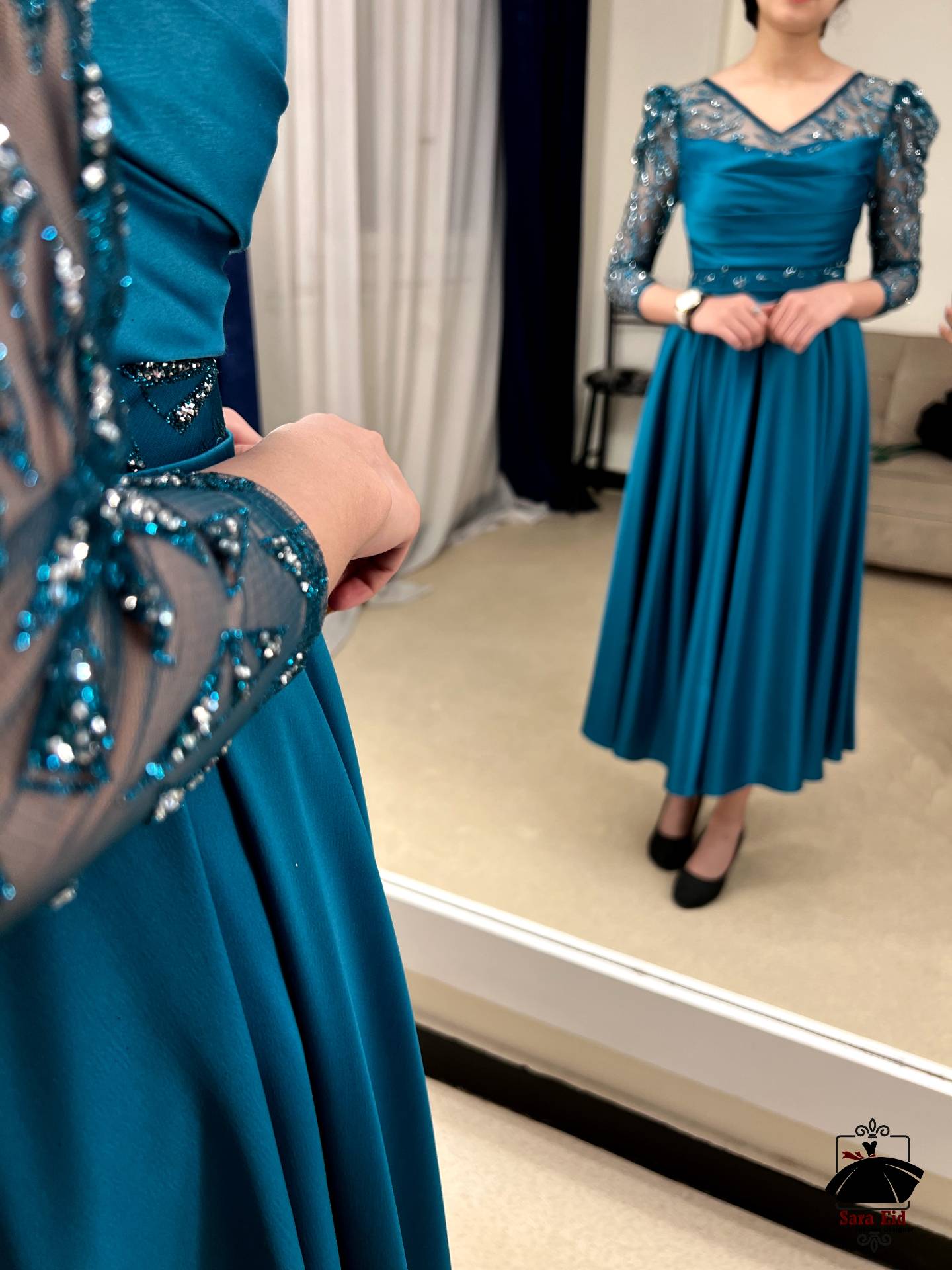 فستان سواريه , soiree dress 