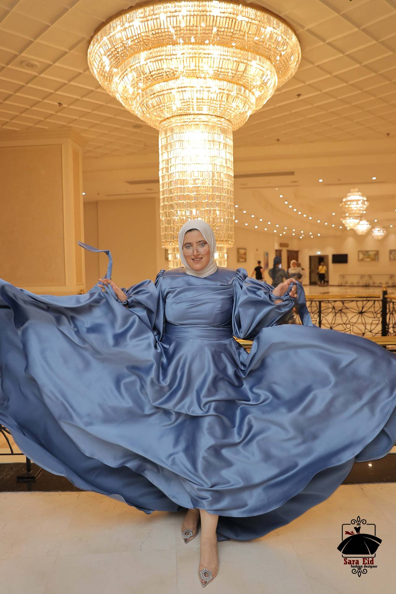 فستان سواريه ، soiree dress 